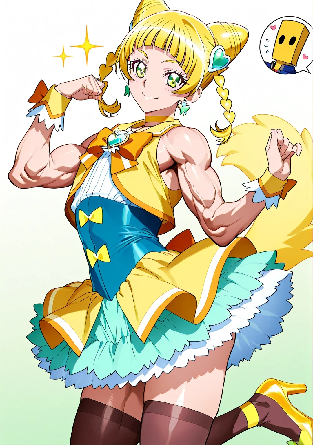 a drawing of a debauchery priest lewd face, pose(arms up + happy), hands behind her body pose!, anime pose, pudica pose gesture, clean anime outlines, outlined!!!, fully body pose, full body zenkai! asuka suit, with arms up, sketchy artstyle, gesture drawn, holding a pudica pose