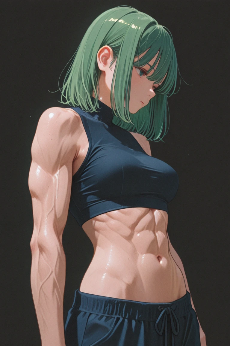 (BEST lighting) , (ultra intricately detailed) , 4K unification, (super-detailed CG: 1.2) , (8k: 1.2),(Original), (Masterpiece) , (Best quality),(Masterpiece:1.4),Anime-ish high quality,(Masterpiece),Masterpiece, Best quality, absurderes,((masterpeace, 4K, 8k, Yes, A high resolution))1girll, She was hiking a mountain,Head to a mountain resort, hiking clothes, Spring, Boots, Perfect figure, Short purple asymmetrical hair, Sweat, Dynamic pose, ((body builder:1.5)),Temple background,(Beautiful bace),(Girl),(Female),(((Upper body:1))), Broad shoulders and thick back,Thick Arms,Amazing eight pack abs,Thick abs,Burst vein,Bulging blood vessels in the arm,Explosive Biceps,Exaggerated biceps,Hard biceps,Biceps like mountains,Perfect anatomical structure of the Biceps,Swelling of the shoulder,Prominent Biceps,Triceps expansion,Layered Muscle,Dehydrated muscles,Fat-free,Biceps,
