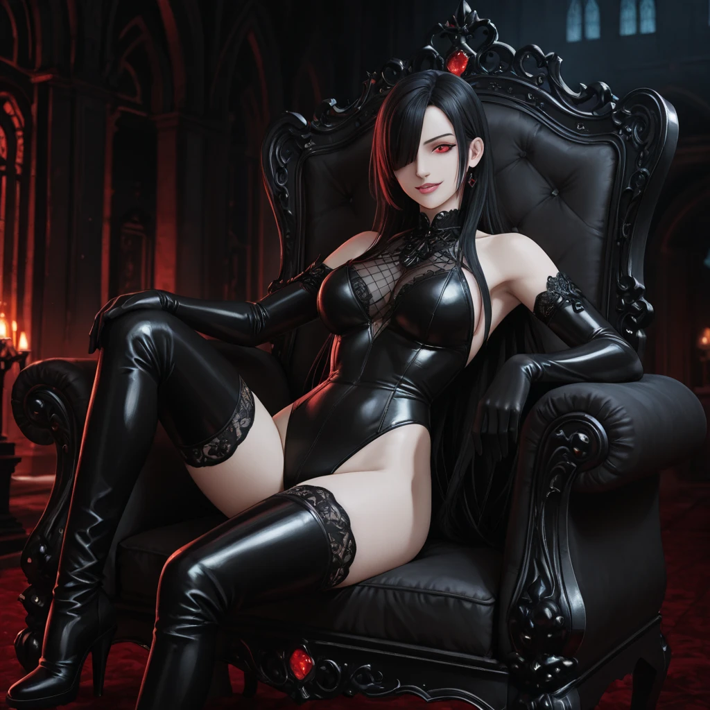 Mavis Dracula, face of pain, sex, on a man's cock, riding cock, sex with a man, having sex, on man's cock