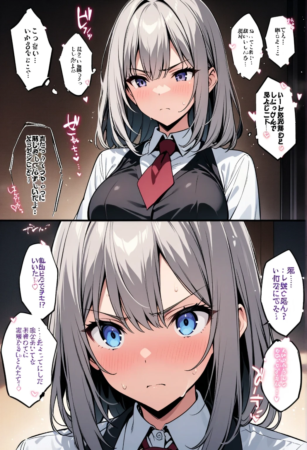 newest,Gray Hair、Pawnbroker&#39;s Daughter、17 years old、One girl,bold,2010s
