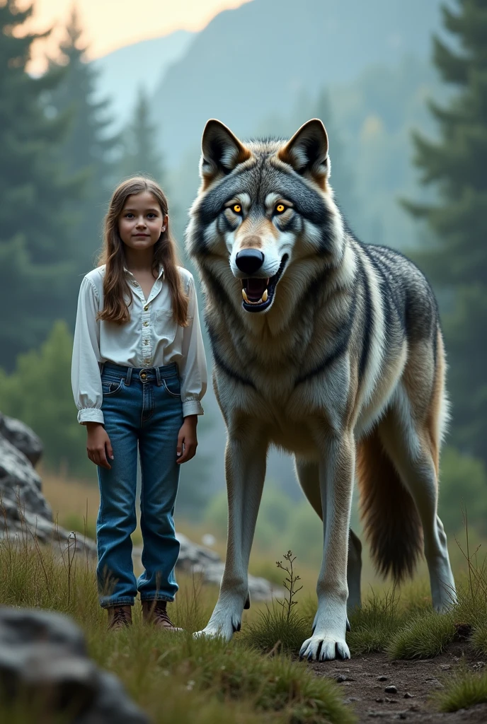 wolves and wolfs and blondie girls kids.