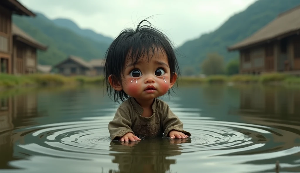 Realistic Child is flooding