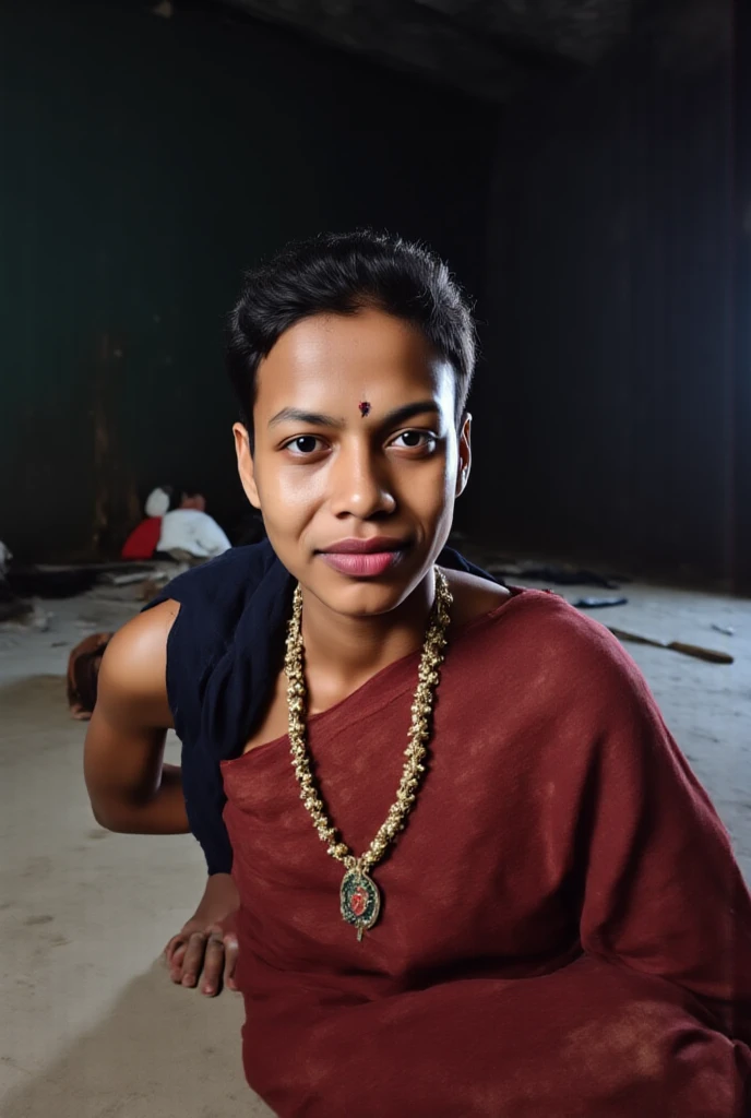 মিটিমিটি তারার ছাউনির নীচে, একটি মৃদু বাতাস রাতের প্রস্ফুটিত জুঁইয়ের ঘ্রাণ বহন করে যেমন সুন্দর মেয়েটি এবং তার প্রিয়তমা হাতে হাত রেখে পায়চারি করছে।