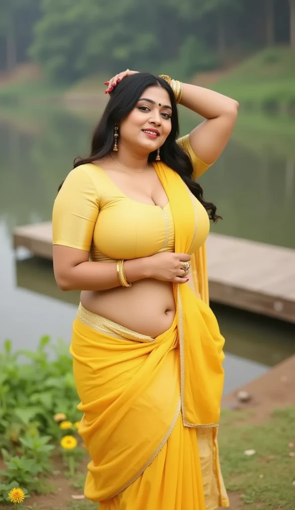 1 Heavenly beautiful and goddess beauty cute and sweet looking face Arabian woman in front of Budapest, Hungary, Heavenly beautiful Overweight, Heavenly beautiful Extremely fat, Heavenly beautiful and attractive Chubby figure , Heavenly beautiful looking and eye catching luxury style saree , reaching out, Heavenly beautiful Arabian woman, 16k, High resolution, masterpiece, highest quality, fine skin, close up figure view, Realistic Photograph