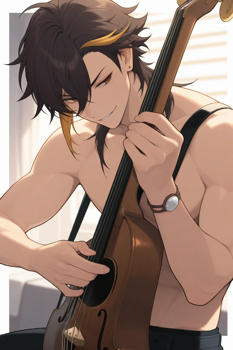 1boy, naked, uke
