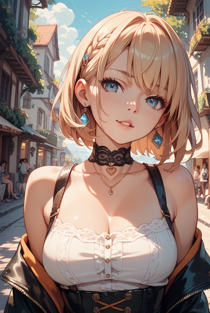 (Thin type:1.5),(large breasts),(random hairstyle:1.2),(Highest image quality, (8K), Ultra-realistic, Best Quality, High quality, High Definition, high quality texture, high detailing, Beautiful detailed, fine detailed, extremely details CG, Detailed texture, realistic representation of face, masterpiece, presence)