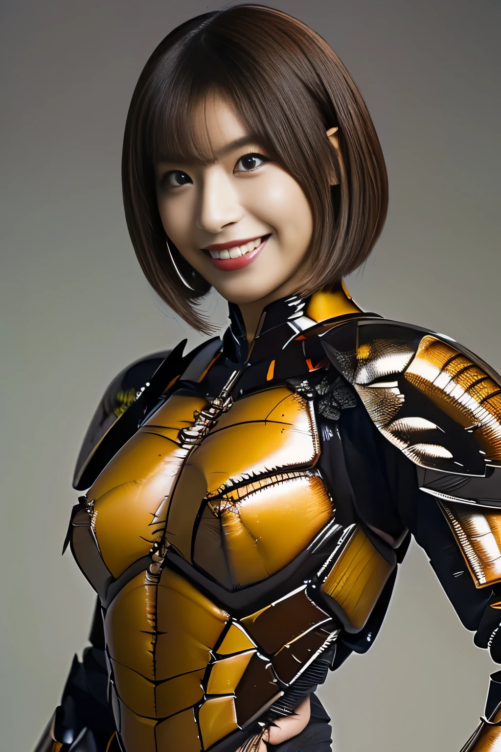 (high resolution,masterpiece,best quality,extremely detailed CG, anime, official art:1.4), realistic, photo, amazing fine details, all intricate, gloss and shiny,awesome many layers, 8k wall paper, 3d, sketch, kawaii, illustration,( solo:1.4), perfect female proportion,villainess, (fusion of dark brown cockroach and lady:1.4), (brown cockroach form lady:1.2), (brown cockroach lady:1.2), (fusion:1.2), (solo:1.4), (evil smile:1.2), muscular, abs, (cockroach brown exoskeleton bio insect suit:1.4), (cockroach brown exoskeleton bio insect armor:1.2), (brown transparency cockroach wing:1.4), (brown cockroach antennae:1.3),