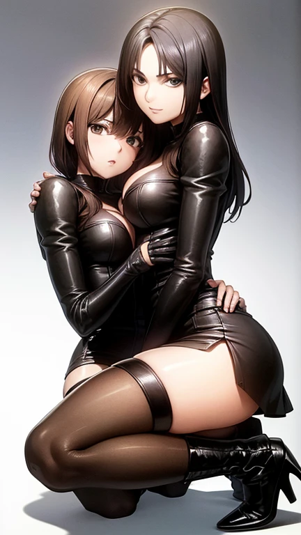 (best quality,4k,8k,highres,masterpiece:1.2),ultra-detailed,(realistic,photorealistic,photo-realistic:1.37),HDR,UHD,studio lighting,ultra-fine painting,sharp focus,physically-based rendering,extreme detail description,professional,vivid colors,bokeh,portraits,gothic style,grayscale color tones,soft lighting,NSFW, topless,bottomless, fully naked,exposed breasts,confident expression,provocative pose,heavy eye makeup,thick eyelashes,perfectly defined eyebrows,seductive lips,pale complexion,curvaceous body,fit and toned physique,blonde long flowing hair,artistic black and white background,dominant and alluring aura,sexy heels,high heels,bold accessories,high contrast visuals,subtle shadows and highlights,subdued colors,sublime atmosphere,mysterious vibes,sensual composition,enhanced cleavage, exquisite ass,emphasis on body curves,exquisite details on clothing and accessories,meticulous attention to skin texture and details,tantalizing gaze,hauntingly beautiful,exuding confidence and power,irresistible magnetism,impeccable composition,visually captivating,unforgettable artwork, holding a whip, thigh high leggings, naked breast exposed, big cameltoe, visible cameltoe,oiled up, NSFW