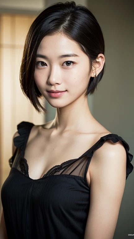 ((masterpiece:1.4, best quality)), (realistic photo:1.4),
((1 girl)), (Beauty of another world), (dreamlike), Cute face, Japanese Female, Woman in her 50s,
(超high resolution:1.2), Very delicate and beautiful, very cool, very detailed CG Unity 8k wall paper, very detailed, high resolution,
soft light, beautiful detailed girl, very detailed eyes and face, Beautiful and detailed nose, Beautiful and detailed,
((naked)), ((nudity)), thighs, pubic hair, (In front of the cafe at night:1.3),
Cinema Lighting, complete anatomy, slim body, (split bangs),
(The world of impressionist painting:1.5), (Impressionist Light and Color), (「Cafe terrace at night」),cowboy shot, cute smile, thighs, Small breasts, flat chest