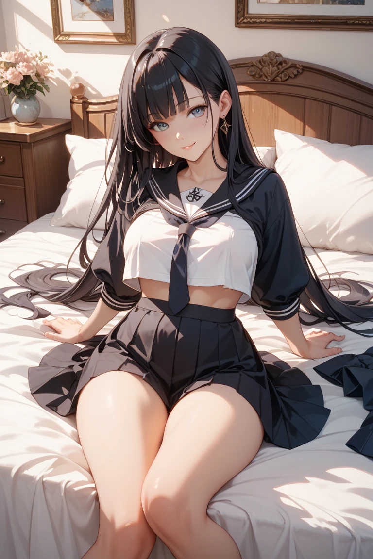nsfw, (highly detailed beautiful face and eyes:1.2), (((lying))), nsfw, bbfumika, idolmaster, long hair, hairband, ((Sailor School uniform)), ((huge breasted)), Brown panties under pantyhose, torn pantyhose, pussy cutout pantyhose, ((white pantie)), 1girl, solo, (lift shirt:1.5), (show off breasts:1.5), (spread legs, legs up), (pleated mini skirt:1.3), from below, (white pantie, lift skirt, pantie shot, blush), (blushing:1.6), (town overview), detailed landscape, (best quality,masterpiece:1.2), intricate details, extremely detailed,8k resolution, natural lighting,