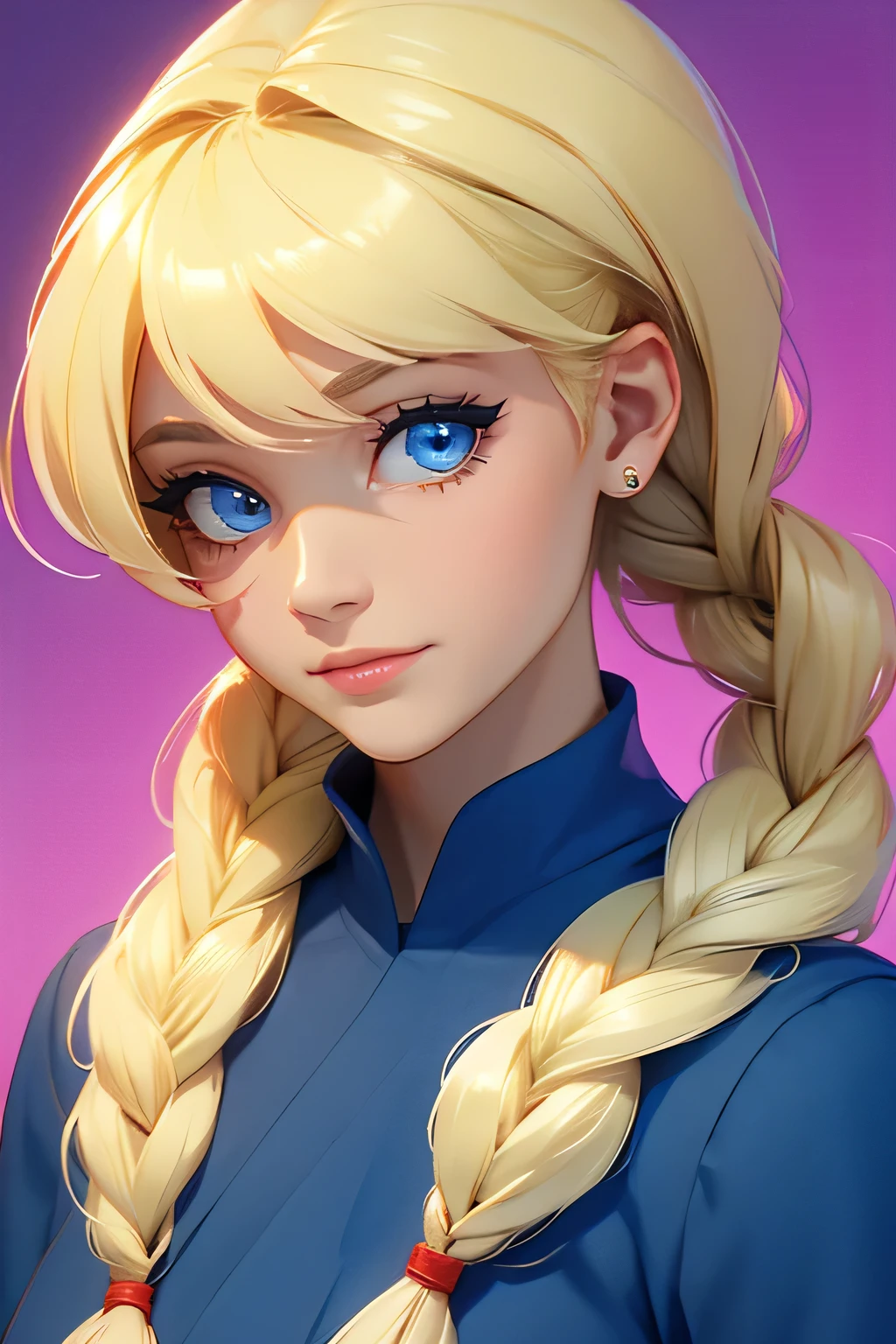 Свадебное фото . Красивая девушка .  Блондинка .  Она в свадебном платье . blslavya, blue eyes, blonde hair, twin braids, hair over shoulder,