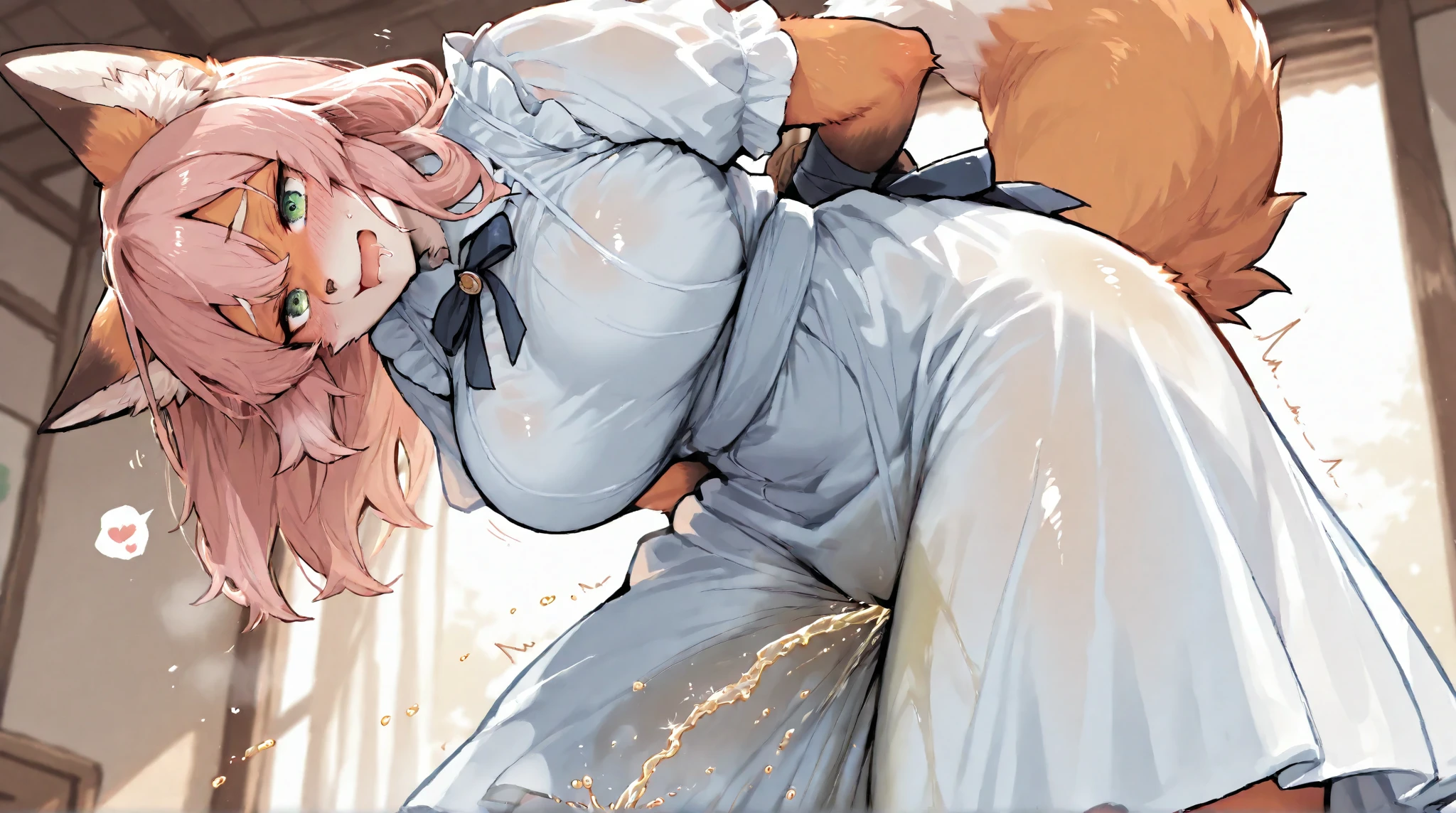 score_9,score_8_up,score_7_up,score_6_up,source_anime, shiny, 1girl, (masterpiece:1.2), best quality, absurd res, ultra detailed ,anime,game cg, bottomless, looking_at_viewer, curvy, cute face, pussy juice, bottomless, nsfw, top-down bottom-up, sex from behind, bottomless, looking at viewer, vaginal sex, large amount of , Doggy Style, 1boy, hetero, thick thighs, motion blur, motion line, ellen_baker, green eyes,she loves you so much,orgasm,steam,Bless, blush, open mouth, excessive cum,bukkake, hyper ejaculating, cumshot,crying
