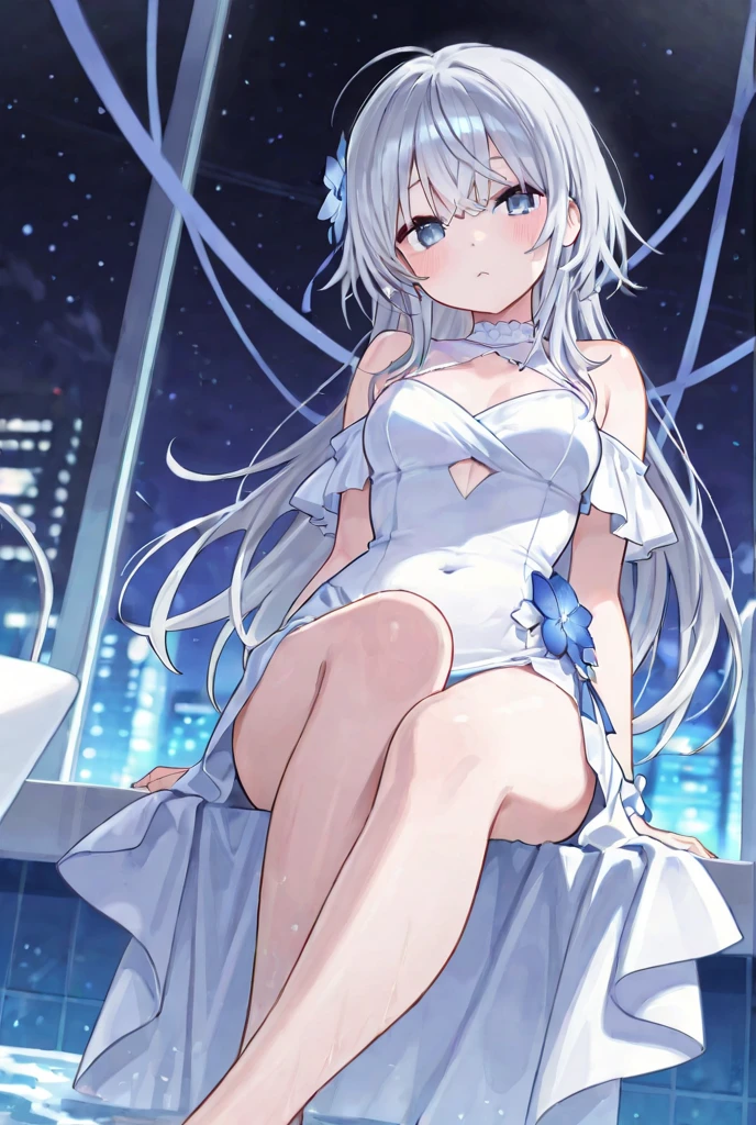 White panty hose