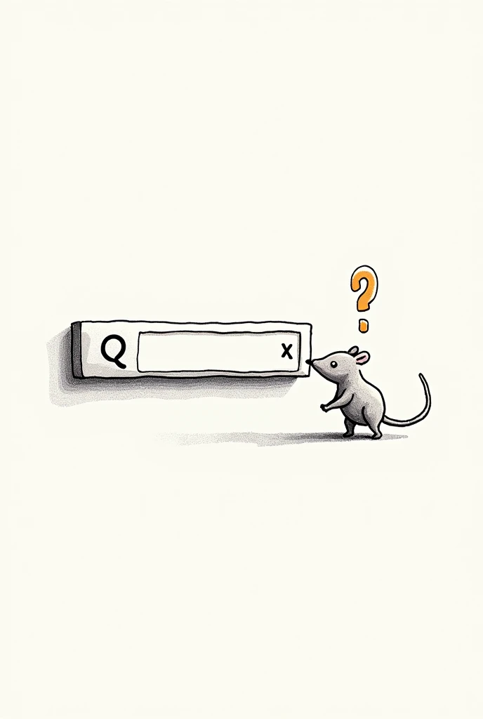 make a normal small desktop mouse that looks like a drawing

