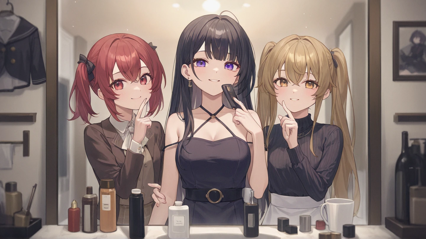 3女の子, Matchmaking with female college students, Long Table, Interior with a lascivious atmosphere, Drinking, French cuisine