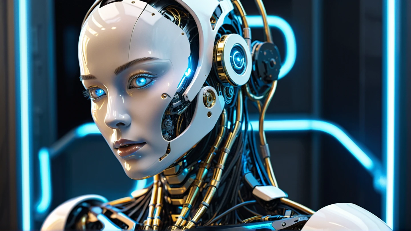 Liquid Metal, a liquid metal robot, detailed metallic texture, gears and machinery, industrial, futuristic, cyberpunk, silver, chrome, intricate details, best quality, 8k, photorealistic, cinematic lighting, advanced 3d render
