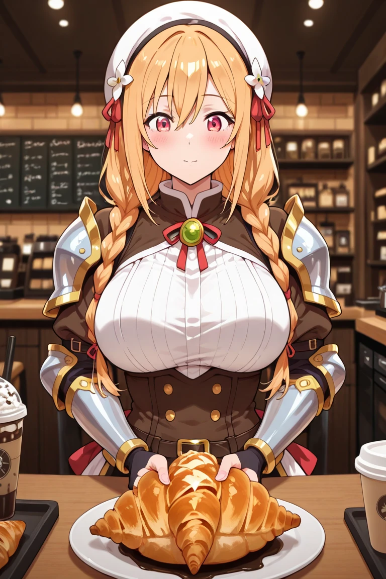good anatomy, masterpiece, best quality, 4k, 8k, professional photography, soft light, sharp focus,
ANIME_bodysuit_ownwaifu,www.ownwaifu.com,long hair,breasts,bodysuit,cleavage cutout,leotard,pauldrons,huge breasts, cleavage,large breasts,bangs,blue eyes,sidelocks,lipstick,gloves,makeup,elbow gloves,blonde hair,armor,choker,hair between eyes,collarbone,shoulder armor,ponytail,red lips,puffy sleeves,eyebrows visible through hair,
sitting, indian style, laughing, picnic basket, picnic, outdoors, happy, (straight-on:1.1), looking at viewer, full body,