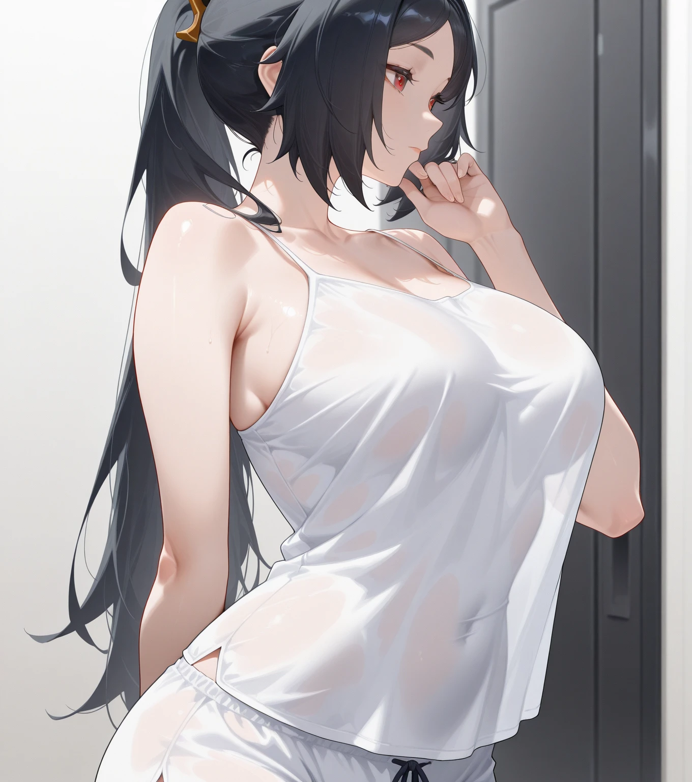 大胸Beautuful Women，taking a shower，Beautuful Women，underdressing
