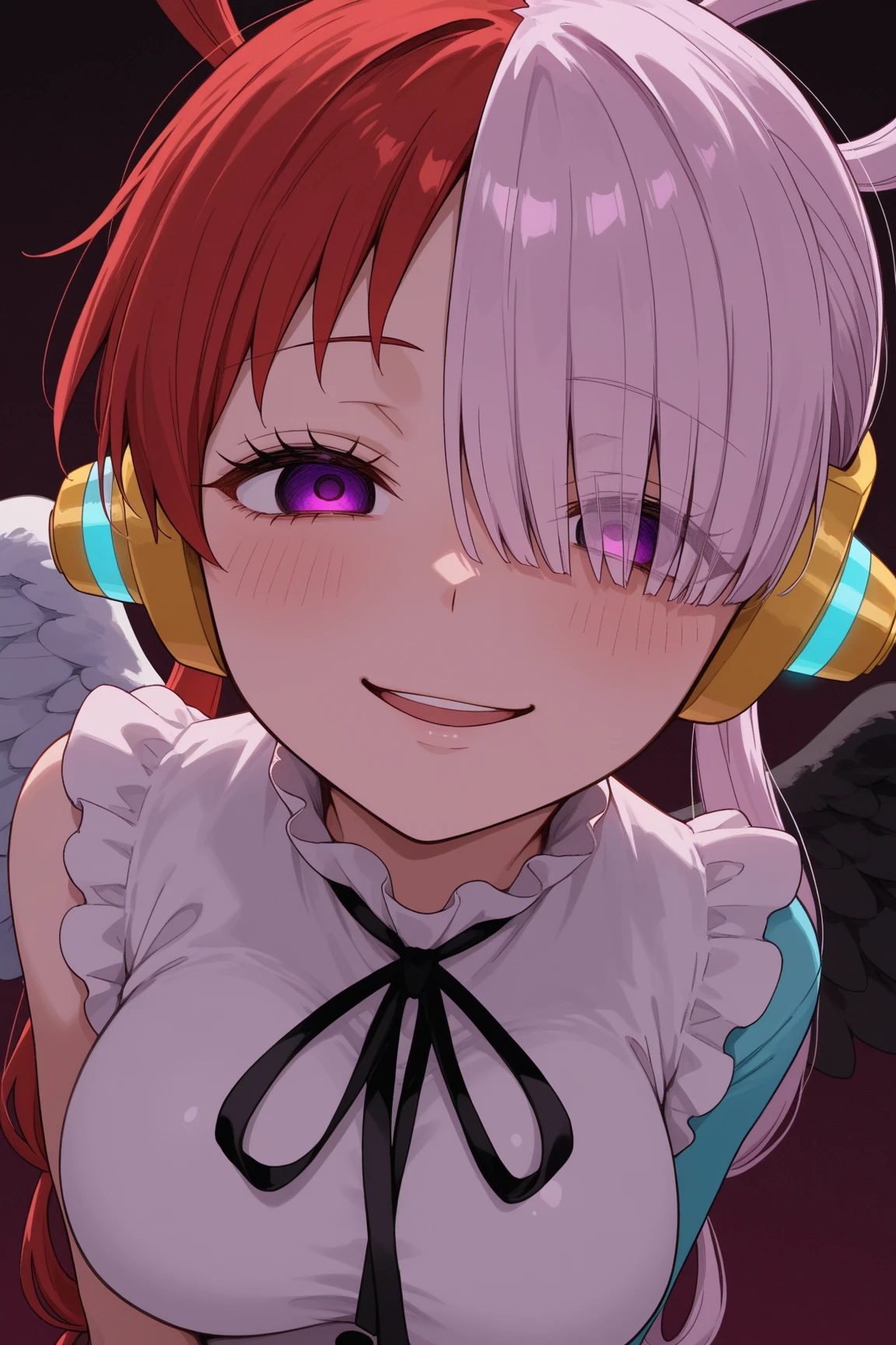 Angelic French doll ,Rock musician ,Mad Scientist Woman, Tengu, anime, carnival, Yu-Gi-Oh, (Punk girl: 0.6), stocky, to face a headwind