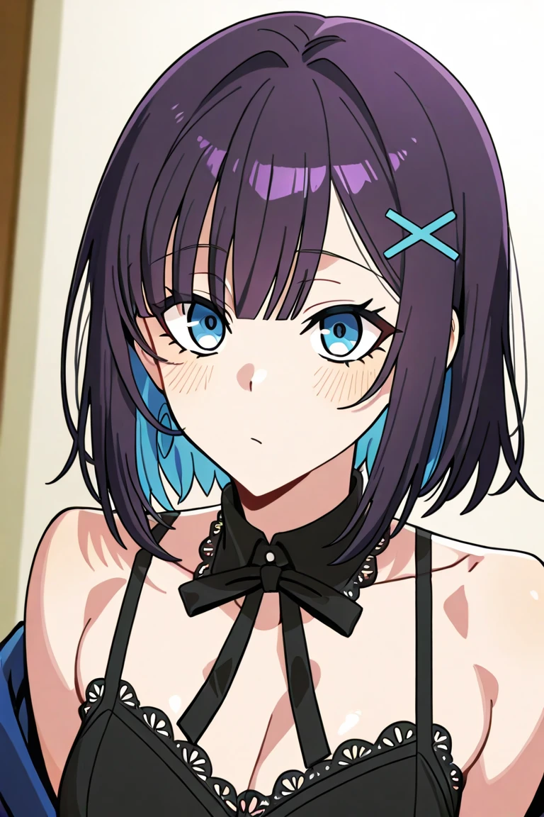 Love Live adult Kanan Matsuura, masterpiece, highest quality, gloss, clothing random, sensitive, beautiful background, transformed