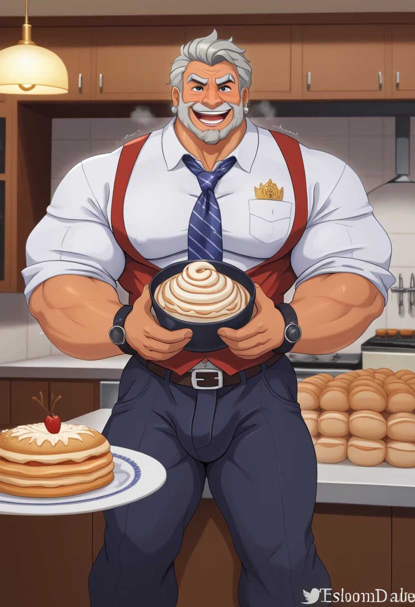 fat gays christmas party Gachimuchi short thin beard