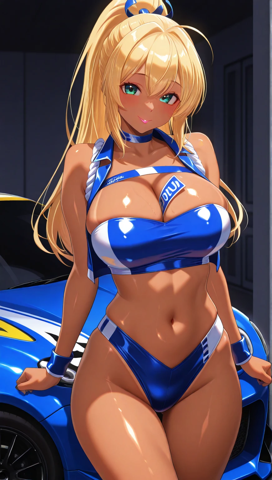 (masterpiece, highest quality:1.2), 1 girl, alone,blonde,twin tails,leotard,elbow bag,thigh high boots,