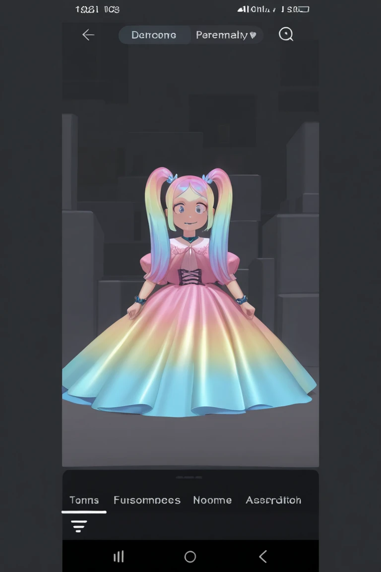 <lora:Seraphine:0.65>, xyzseraphine, 1girl, 3d render, multi-colored hair, trendy clothing, sparkles, sprinkles