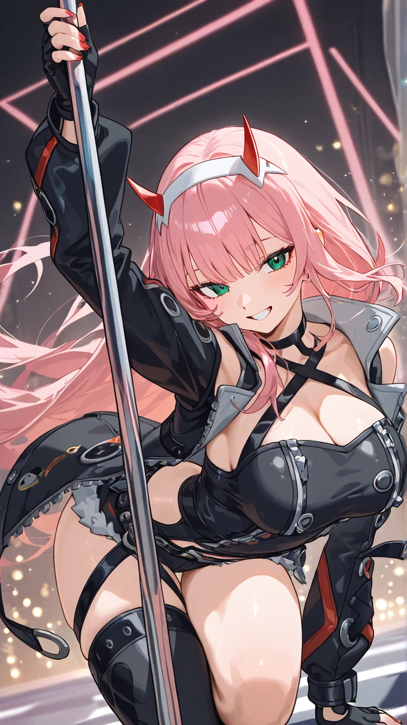 Top quality, high resolution,Ninja, girl, open kimono, sexual trap, pleasure, defeat, Japanese mansion, blush, big breasts, rocking horse, chain, restraint