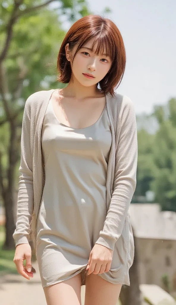portlate、8K、hightquality、Realistic photo images、25-years old、A Japanese Lady、Neat and clean wife、small tits、house wife、Reproduce natural and realistic eyes、Japan Person Stand、small tits、Beautiful black hair、Shorthair、light make-up、octan render、beautiful lighting、Composition of the golden ratio、A smile、Everyday clothes、dressed casually、Natural background、blured background、4K、high-level image quality、Realistic photo images、A Japanese Lady、25-years old、Pure Japan human features、Lovely young wife、The upper part of the body、small tits、Light makeup、Suppin、Neat and clean beauty、Sober clothing、greys、Beige、bloo、plain、Casual attire、A slight smil、A dark-haired、Small black eyes、Background bokeh、(fullnude)