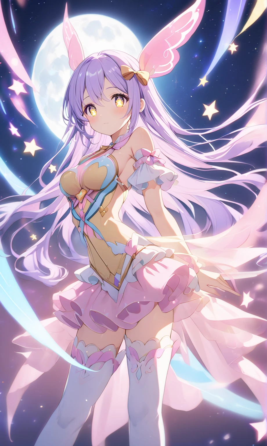 The risqué phantom holy princess dances sexy while being exposed
