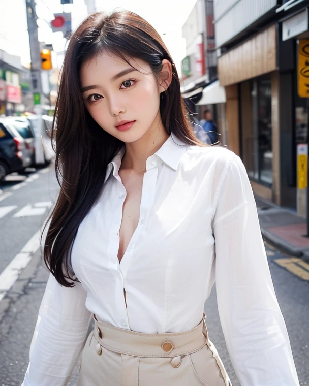 In detail, High resolution, high quality、Perfect dynamic composition, Beautiful attention to detail, Medium Hair, small 、Natural color lip,Kamimei、Shibuya Ward、20-year-old girl、1 person、Clear Skin、Shiny Hair、Tabletop, 最high quality, Super detailed, In detail, High resolution, 8k、The correct state of the human body、squat、Sculpture model pose,Beautiful sunset,Park Garden,Beautiful illuminations,Photograph of hair fluttering in the wind,((White collared shirt:1.5,Black short skirt:1.5,I can see her cleavage,Spread your legs and show me your panties,Sit on a bench))、Turning his body towards me。
Angle from below the front