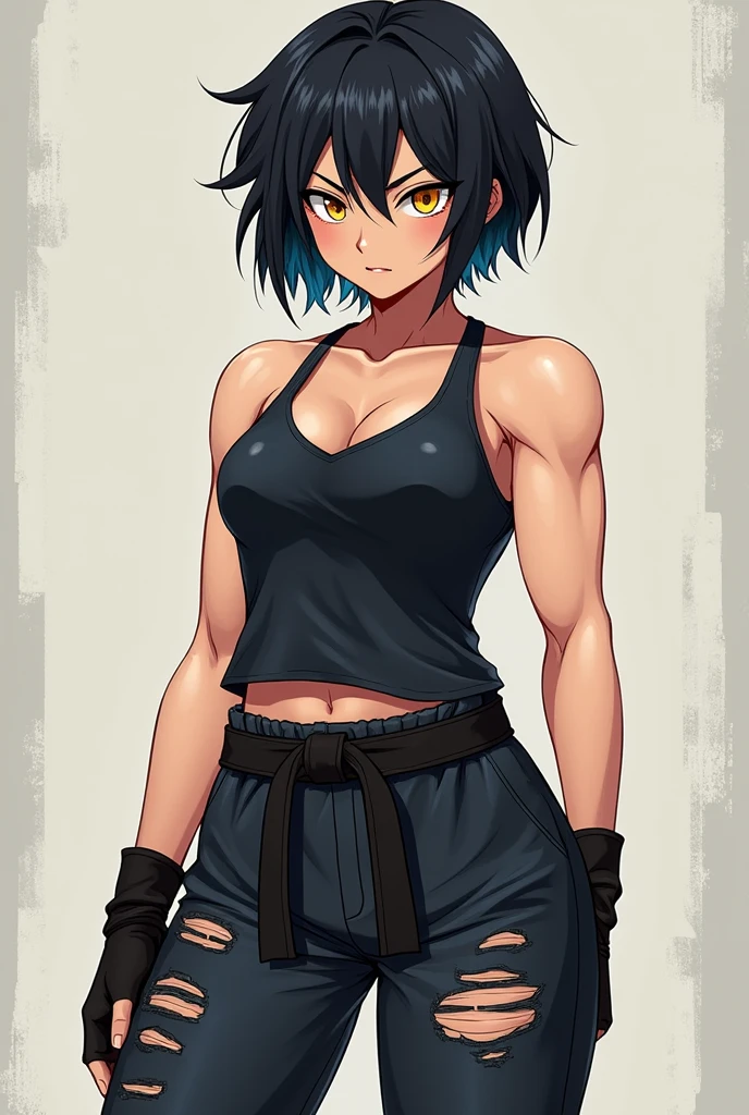 Soi fon , sui feng
Solo . Fullbody . Simple background , fitgirl , normal pose, Standing , sfw , lineart