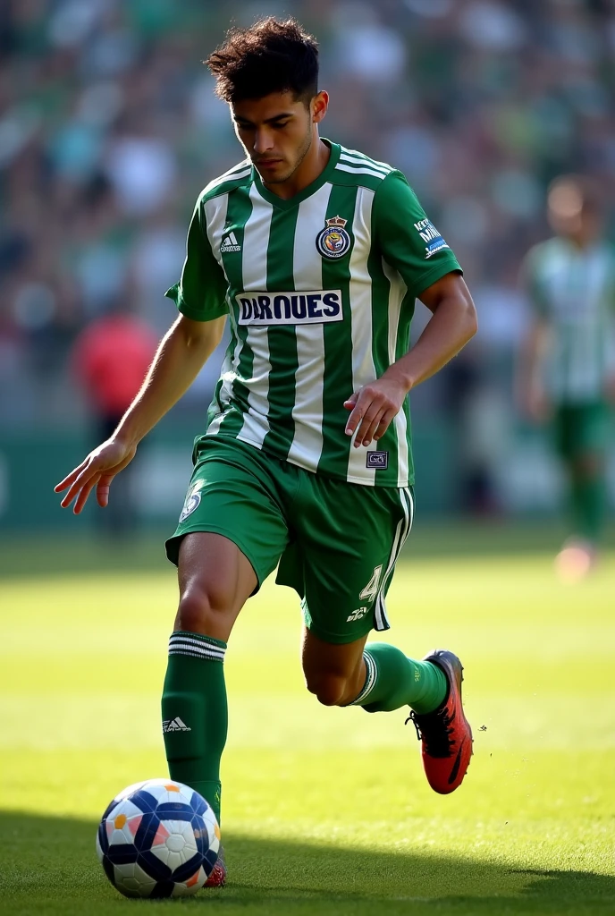 A green indoor soccer uniform that the team is called iteipa