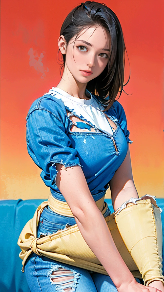 (highest quality, masterpiece, Photorealistic, Super detailed, Ultra-high resolution, born:1.3), One girl, cute, Japanese, smile, bangs, (Windy Upskirt), (学born, , mini skirt, Lace panties, underwear), In high school, Outdoor, SFW, Big Breasts, ((Buckshot:1.4)), Butt,