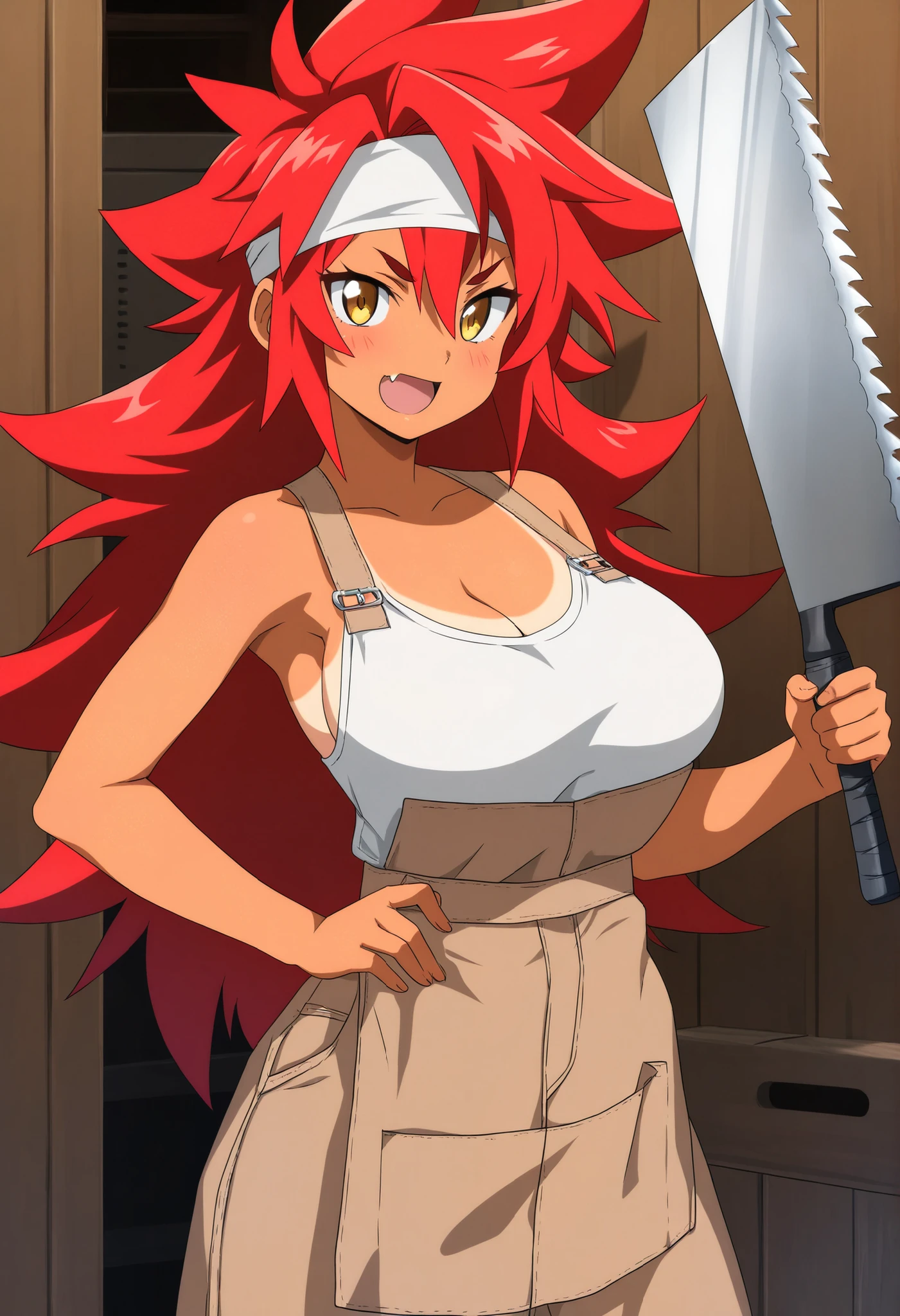 "Masterpiece, high quality, (anime), best quality, 1girl, dynamic lighting, dynamic background, red hair, red eyes, ((15 years)), beautiful face, beautiful eyes, character, tayuya, very detailed eyes and face, beautiful background