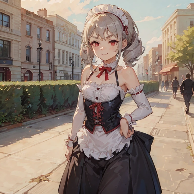 great quality ++ Extremely detailed high resolusionolution, (((very aesthetic))), expressive eyes, (((perfect face))), (((((face symmetrical))))), ((((perfect face)))), (((((good anatomy))))), (((perfect hands))), (((8k)))), UHD, HD wallpaper, (((high detailed calidra, (((((1girl)))))), only, ((((Masterpiece)))), ((((Best quality))))), ((((high resolution)))), Highly detailed, (illustration), beautiful detailed eyes, (((combatant))), (((1girl)))), (((((((illyasviel von einzbern)))))), (((((white hair))))), (((((gothic lolita)))), ((((ponytail)))), (((shalltearcostume))), (((((smile))))), (((frilled dress))), (((dress))), (((lolita fashion))), Long wavy hair, (((red eyes))), (((milfication))), (((mature female))), ((((((gigantic breasts)))))), (((Accurate fingers))), ((((Unnatural hands)))), strange eye, (((walking))), (((female pose))), ((((from the knees to the head)))), (((park at night))),
