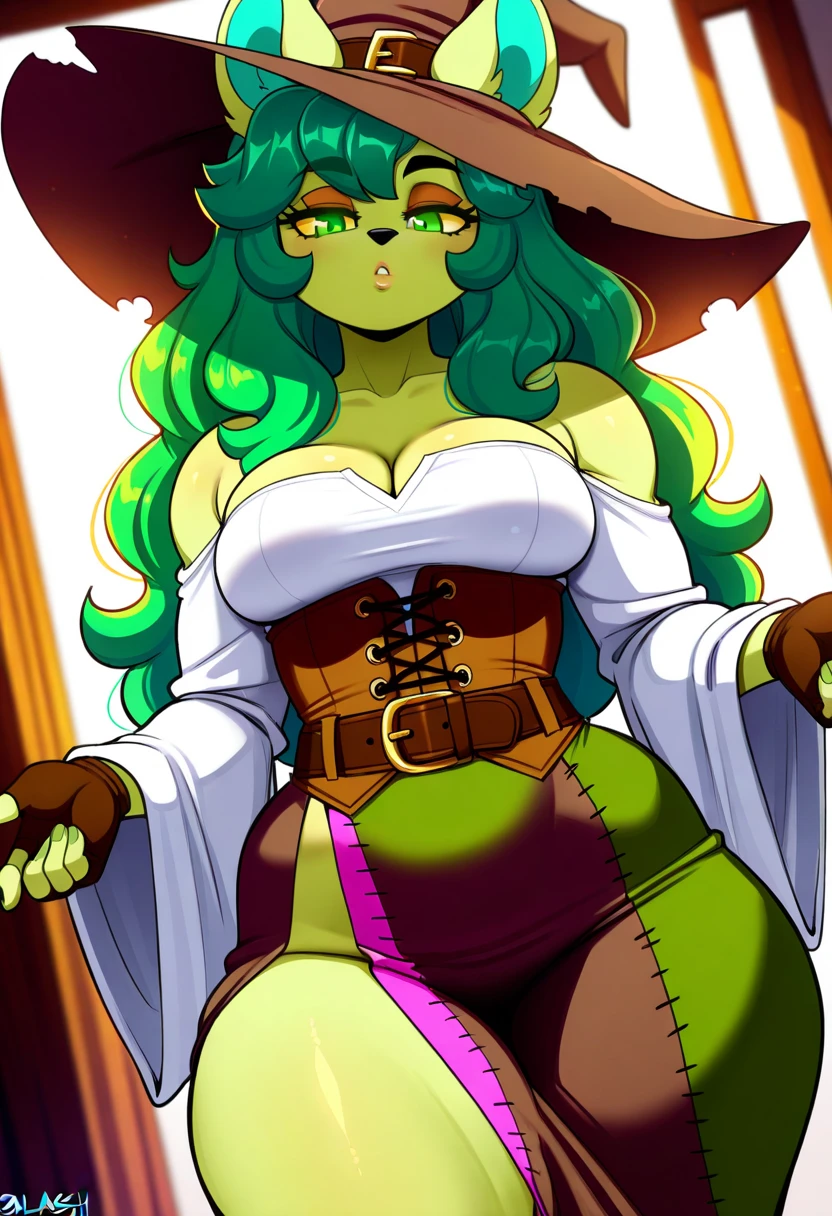 1chica, solamente, Afrodita, adornos para el cabello, flores en el cabello, pechos enormes, cuello, pulseras doradas, obra maestra, mejor calidad, colores vibrantes, NSFW, oversized gigantic breast, Mujer completamente madura, Cabello largo, happy face, lingerie stockings, bunny playboy, in the room, (Beautiful_cara:1.5), (estrecho_cintura) cinematic lighting, bust shot, extremely detailed CG unity 8k wallpaper, muscular, (gigantic breasts:1.0), big eyes, (curvy:0.8), caustics, (sunbeam:0.8), Playboy Bunny Outfit, sexy pose, corset, tight tights, oversized gigantic breast, BBW | Mujer completamente madura,{{{1girll}}}, {{{La mejor calidad}}}, {{{HDR, hiper HD, 8k }}}, {{Pintura ultrafina}}, {{{Obra maestra}}}, {{Ultra detallado}}, {{extreme detail description}}, (Pechos gigantescos de escote:1.5), detailed face, detailed eyes, smile, mitsuri_dms, 1girl, solo, green eyes, mole, mole under eye, green hair, pink hair, ((black_special_pupil)),