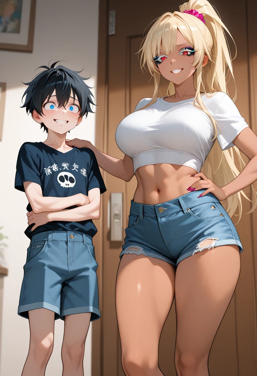 mom and small son, mom making oral sex to son, oral sex mom to boy, mom bending over, mom knnealing showing tits, 1greek goddess seducing boy in public showing tits,blonde hair,long wavy hair,aphrodite,venus seducing boy ,half body,masterpiece, mom covered in milkACMXF, high quality,4k,Busty Woman and teen boy. Couple. Aunt. Revealing casual outfit. Seductive smile, Living room tall fitness busty cheerleader 25 years old woman showing tits to boy at home , mom motivating son before match, sport wearing, mom wearing micro miniskirt, big tits in air, mom hugging small son motivating him topless, cheerleader encouraging son with tits,wating to start,topless, showing tits, nipples