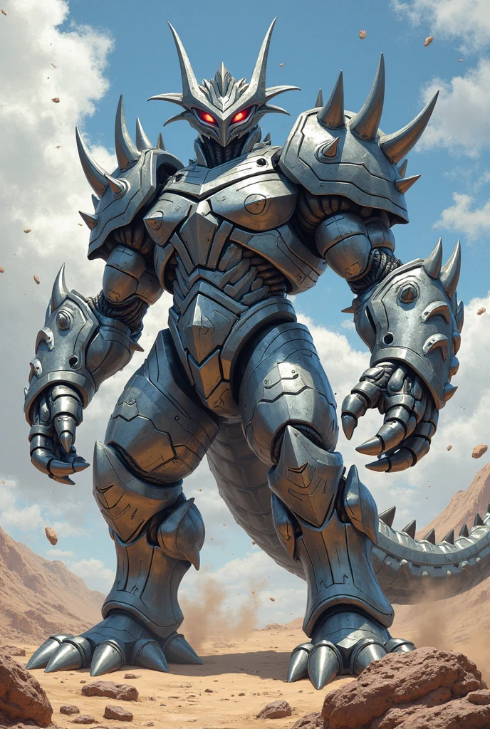 wargreymon big muscle (pecs, triceps, traps) unusually developed muscular body, (((Metal gauntlet with long claws, crotch armor, chest armor, dragon tail, red eyes))), arms raised into the air, city scenery, muscular male anthro, handsome, sexy, (masterpiece), (extremely detailed illustration), (soft shading), 8k,hi res, best quality, (massive body:1.6), (excessive huge muscle:1.6), (huge buff muscle:1.4), (veiny muscle:1.2, bulging biceps), perfect anatomy, (big muscles:1.3), thick arms, wide body, wide shoulders, thick arms, thick legs, big arms, big biceps, perfect hands, detailed hands, 5 fingers, detailed hands, good hands, perfect drawn hands, 4 toes, perfectly drawn toes, perfectly drawn feet, perfect anatomy, perfectly drawn, perfectly drawn head, perfectly drawn face, perfectly drawn eyes, detailed eyes, perfect eyes, thick arms, wide body, wide shoulders, thick arms, full body, (big muscle:1.3), good anatomy, (multicolored eyes, bright pupils, symmetrical eyes), detailed, nipples,hyper pecs, gigantic pecs, huge pecs, big pecs,r1ge,WARGREYMON ARMOR HELMET DIGIMON BANDAI NAMCO HORNS
