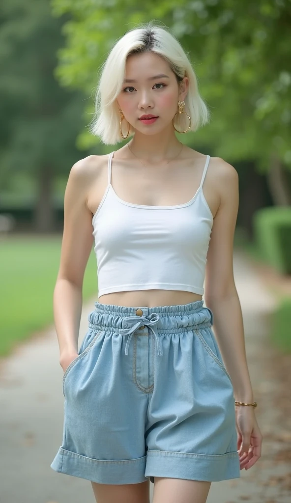 white color hair