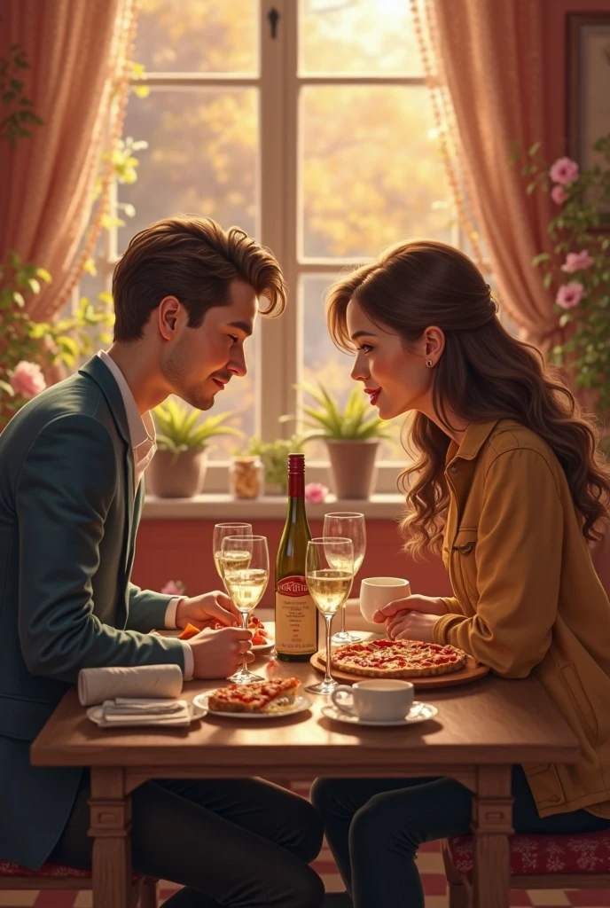 Illustrations that make you want to drink wine.