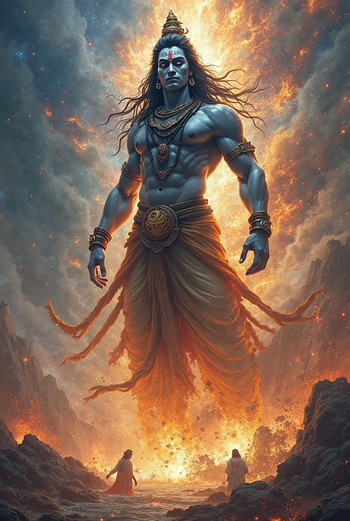 MS Dhoni as Lord Shiva