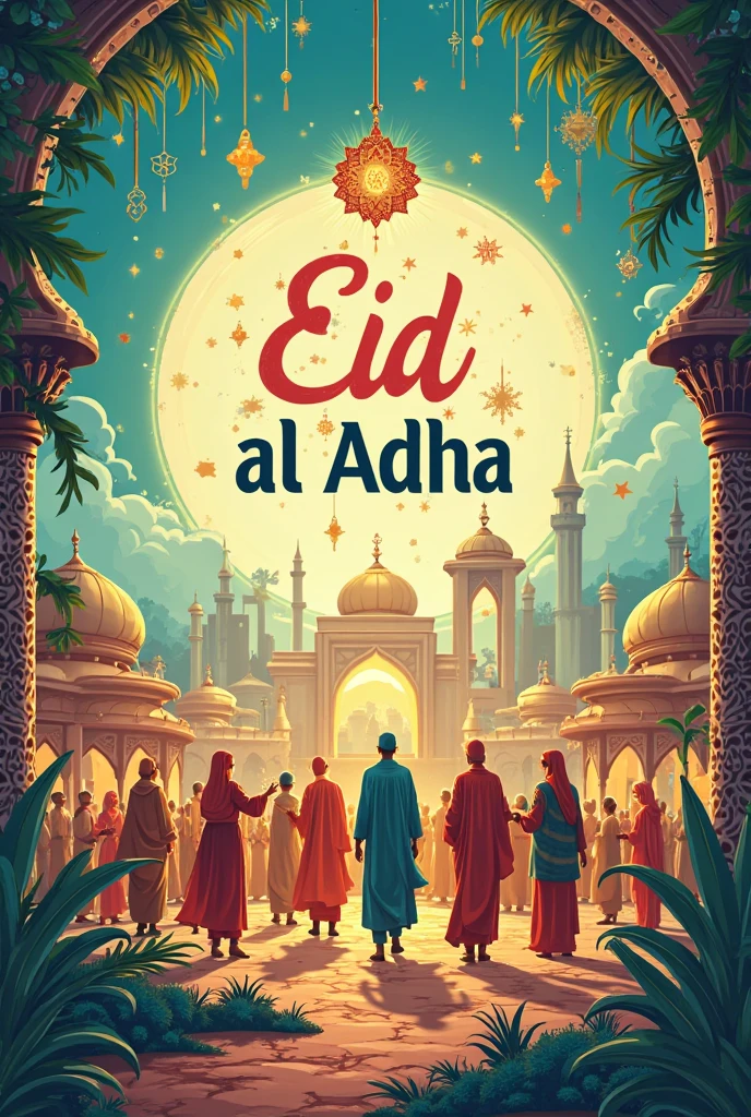a poster with a picture of a mosque and animals, cover art, detailed photo of an album cover, album cover!, album cover, front cover of a new video game, cd cover artwork, various artists, packshot, album art cover, by Meredith Dillman, kda, an album cover, album cover art, by Galen Dara, album artwork