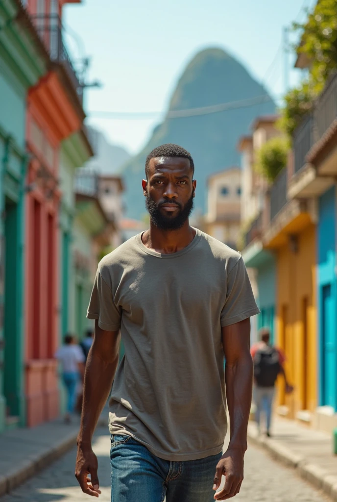 a black man, middle class, resident of Rio de Janeiro