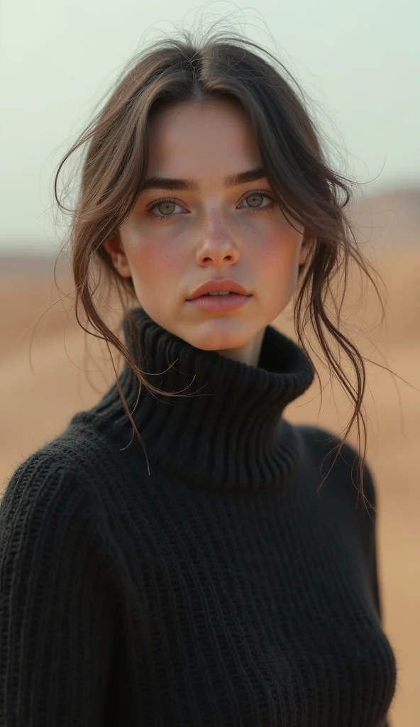 1 Girl, 18 years old, Solo, Model, Long hair, Huge, looking at viewer, full face, brunette, brown eyes, red lipstick, big lips, full body, detailed skin, goosebumps, sweater, realistic, AI sexy, sweatshirt,
dark and mysterious cave with unique rock formations and hidden wonders, beautiful eyes, (candles, light shade), holder for 160 colors, shot on ARRI ALEXA 65