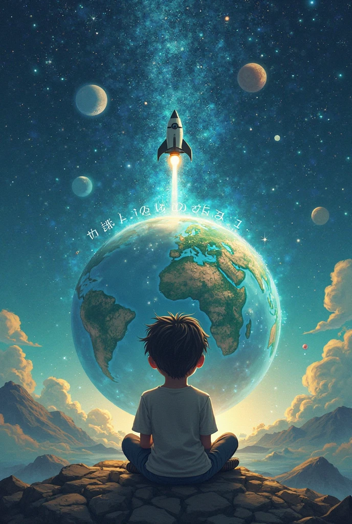 The Beginning of the Journey Once upon a time there was a little explorer named Leo, who dreamed of traveling through outer space. Certo dia, while looking at the bright stars in the night sky, ele decidiu que estava na hora de realizar seu sonho. With the help of your imagination and creativity, ele esperou uma nave espacial feita de caixas de pdesiva.