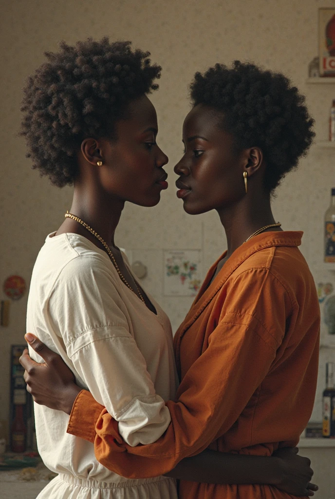 Masterpiece, Best Quality, nude, african lesbians, hairy pussy