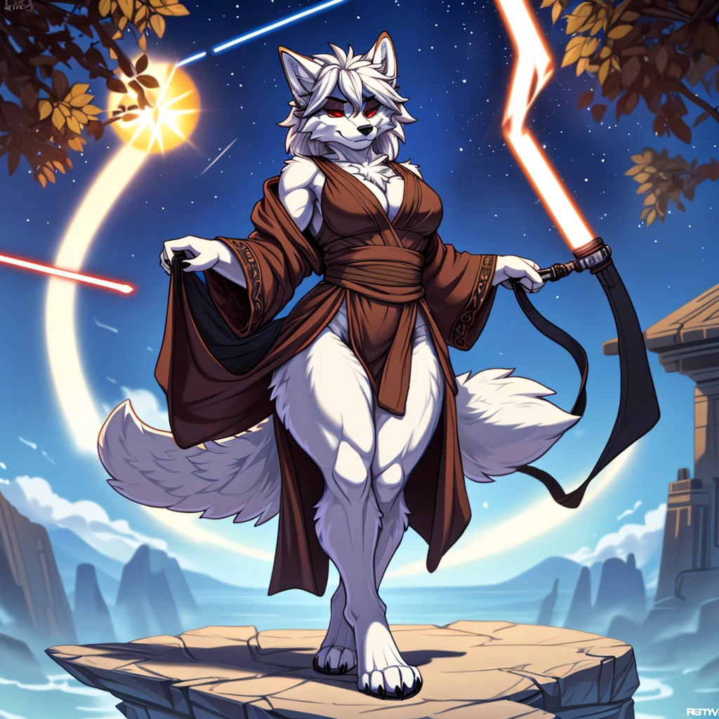 realistic furry Baal raiden shogun Genshin impact