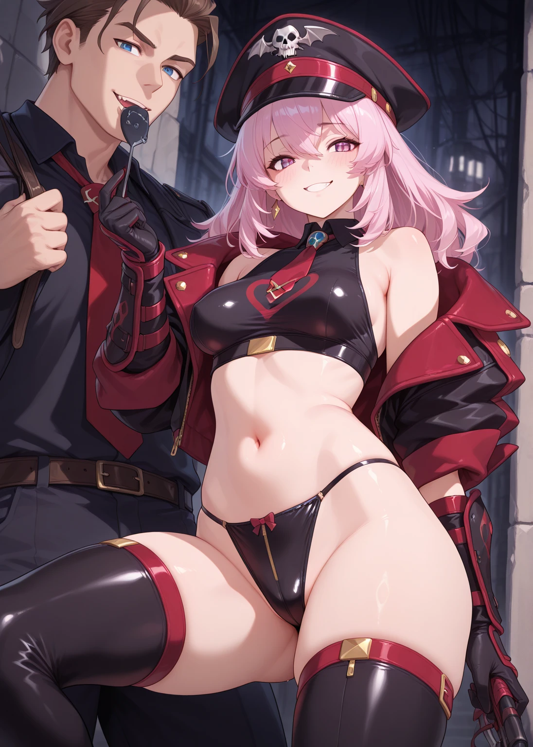 NSFW,masterpiece,Highest quality,High resolution,Very detailed,Helena Blavatsky\(Fate/grandorder\)、Purple Hair、short hair、(Purple eyes:1.1)、Shoulder Bare、belt、beret、ribbon、- Detachable collar、Removable sleeves、hat、紫色のhat、Purple leotard、赤いbelt、白いribbon、White sleeves,Small breasts,Nightlife,In town,middle ages,(Ahegao),blush,(Lustful face),Drooling,(Middle-aged men),(Have sex),(Prostitute),(Sex slave)
