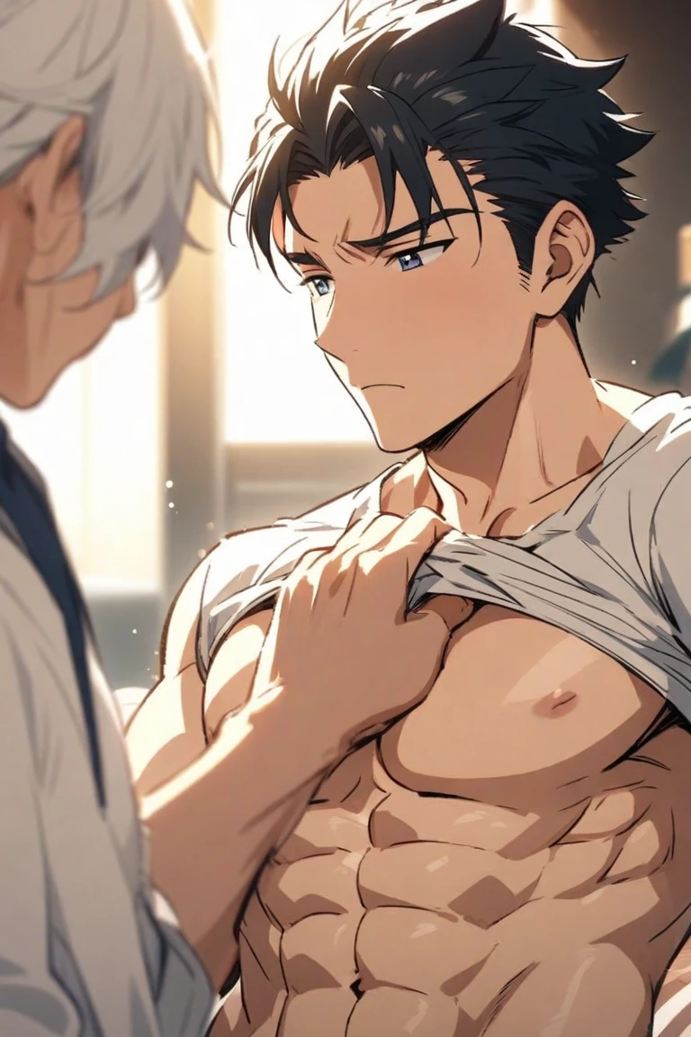 cool,,,Refreshing athletic guy,2boy,2boys,charm,Slim figure,Japanese high school student style,,Casual clothes,,Smooth,Skin texture,Functional beauty,youth,Vibrancy,The male protagonist,,From friendship to love,,,For boys who like boys,,,The two boys are in love with each other.,shine,Action,A love story for boys only,Sexual desire,sexual excitement,penis,,Yaoi,,,Handsome Drama,,,,Breeze,A speck of dust,Natural light,face,hand,eye,blush,Biological precision,Super detailed,Male Focus,4K,8K,masterpiece,Weathering With You,,Spiked Hair,play,